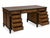 Baker Neoclassical/Biedermeier Style Double-Pedestal Office Desk For Sale In San Diego - Image 6 of 6