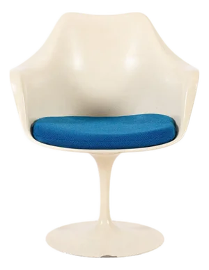 Original Fiberglass Tulip Arm Chair by Eero Saarinen for Knoll 1970s