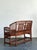 Wood Vintage Brighton Pavillon Rattan Settee For Sale - Image 7 of 12