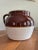 Robinson Ransbottom Pottery Co. Early 20th Century Antique Robinson Ransbottom #3 Stoneware Crown Crock For Sale - Image 4 of 8