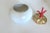 Metal One of a Kind Red Coral, Hand-Carved Gold Plated Lid Round Ceramic Box France For Sale - Image 7 of 10