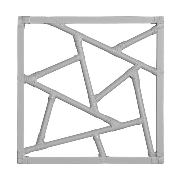 Light Gray Tiffany Writing Desk - Light Gray For Sale - Image 8 of 9