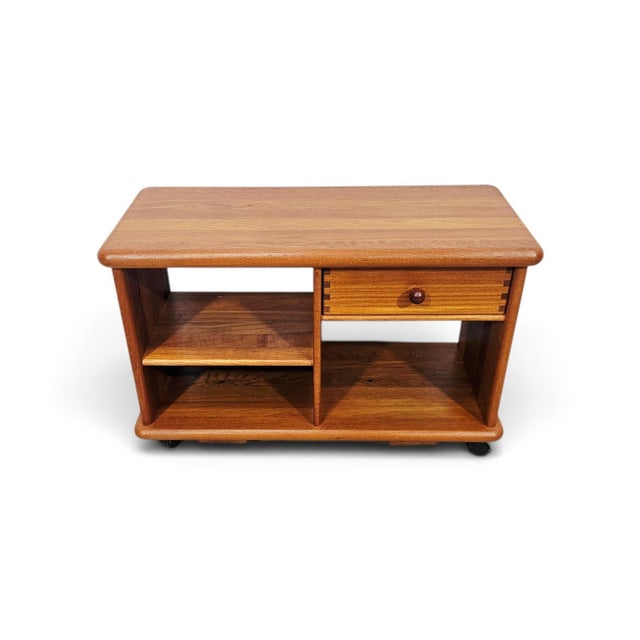 Scandinavian Teak TV Hi-Fi Cabinet, 1970s For Sale - Image 13 of 13