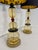 Italian Amber, Burgundy and Black Murano Glass Table Lamps, 2000s, Set of 2 For Sale - Image 13 of 14