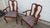 1980s Set Henkel Harris Cherry Queen Anne Chairs Dining Room For Sale - Image 11 of 13