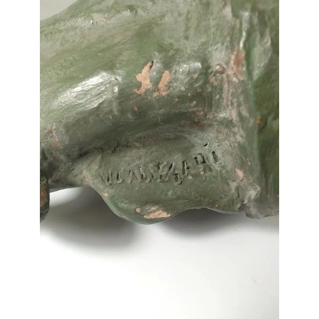 1950s Terracotta Sculpture by Vittore Callegari, 1950s For Sale - Image 5 of 6