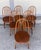 Wooden Quacker Chairs by Luciano Ercolani, 1960s, Set of 6 For Sale - Image 4 of 6