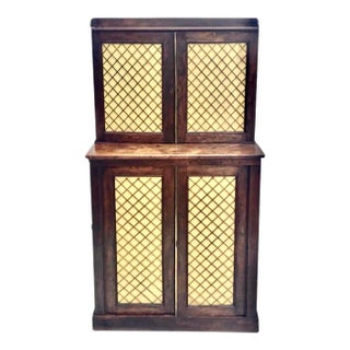 19th Century English Regency Two-Tier Chiffonier For Sale