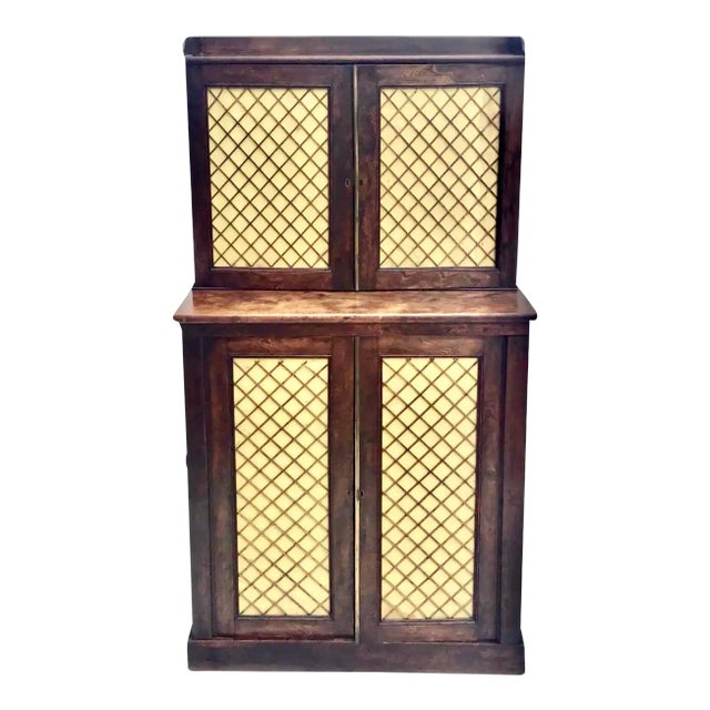 19th Century English Regency Two-Tier Chiffonier For Sale