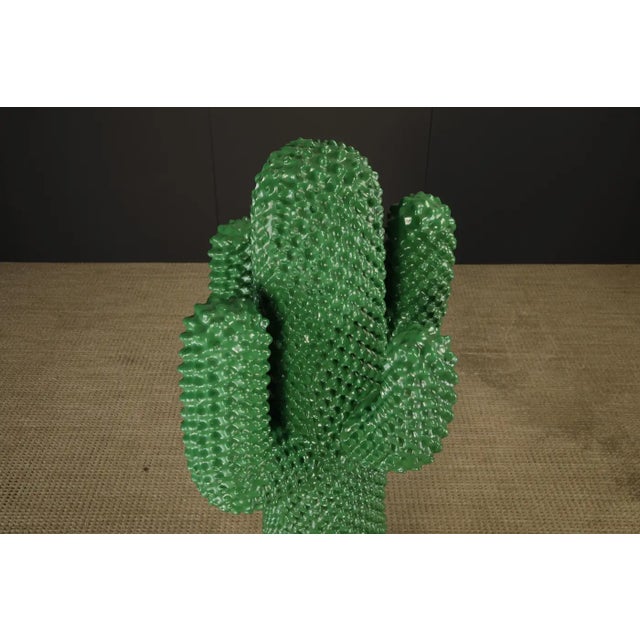 Rare 1986 Limited Edition Gufram Multipli Cactus, Signed & Numbered 1257 of 2000 For Sale - Image 9 of 16