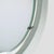 Metal Wall Mirror with Curved Glass Frame by Metalvetro, 1970s For Sale - Image 7 of 12