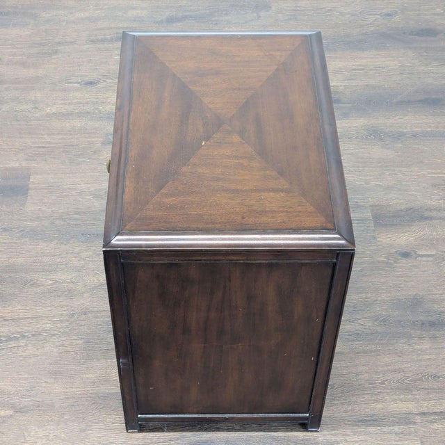 2000 - 2009 Restoration Hardware Atwood Three Drawer Closed Nightstand For Sale - Image 5 of 13