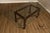 Chinese Chippendale Style Glass Top Mahogany Dining Table For Sale - Image 12 of 18