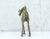 Metal Late 20th Century Vintage Brass Giraffe Figurine For Sale - Image 7 of 8
