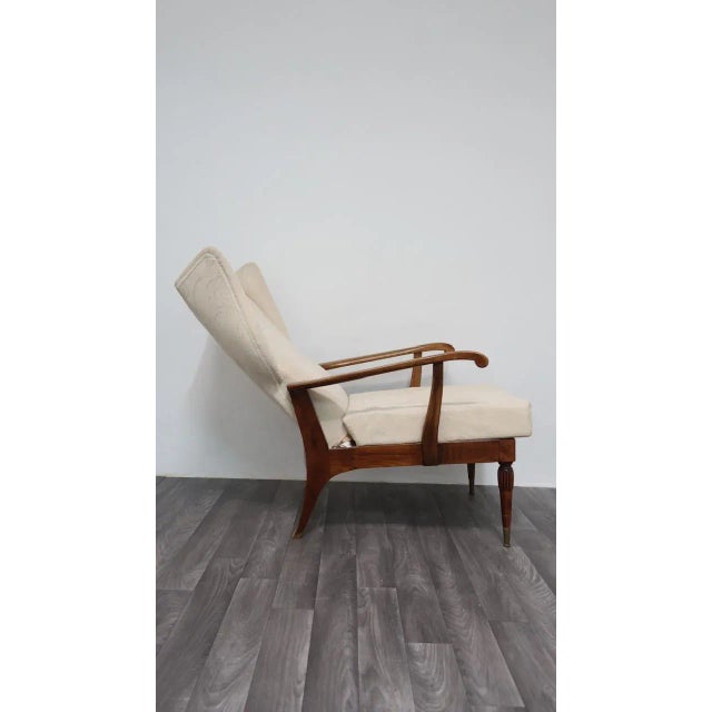 Mid-Century Camea Reclining Armchair by Renzo Franchi Camerani, 1950s For Sale - Image 13 of 18