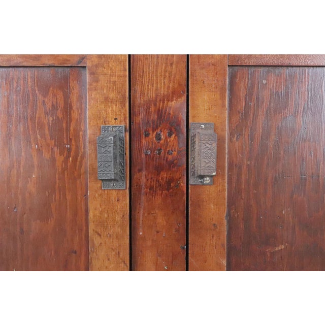Late 19th Century Victorian Pine Tool Cabinet For Sale - Image 9 of 16