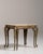 20th Century France Antique Brass Brass-Legged Nesting Console Table For Sale - Image 10 of 11