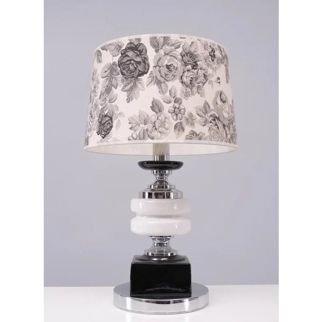 Mid-Century Modern Ceramic Table Lamp attributed to Cari Zalloni, Italy, 1978 For Sale - Image 3 of 8