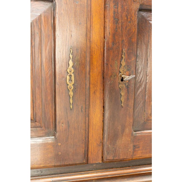 Late 19th Century Gothic Revival Spanish Oak Cabinet, 1890s For Sale - Image 17 of 18