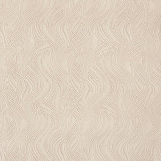 Sample - Schumacher Quilted Waves Wallcovering Wallcovering In Dune For Sale