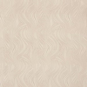 Sample - Schumacher Quilted Waves Wallcovering Wallcovering In Dune