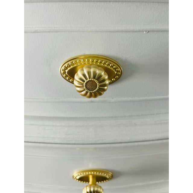 Vintage French Provincial White Lingerie Chest by Lexington Furniture For Sale - Image 10 of 10