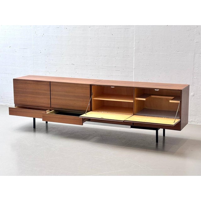 Sideboard in Walnut, 1960s For Sale - Image 9 of 18