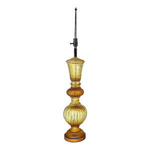 1960s Venetian Glass Table Lamp by Seguso for Marlbro Lamp Company
