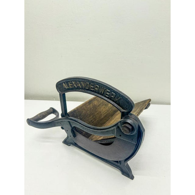 Vintage Bread Slicer from Alexanderwerk, 1930s For Sale - Image 12 of 13