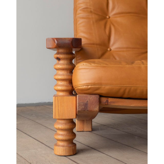 Vintage Lounge Chairs by Sven Larsson, 1970s, Set of 2 For Sale - Image 4 of 5