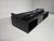 Black Down Sofa in Black Leather by Carlo Bartoli for Rossi di Albizzate, 1970s, Set of 2 For Sale - Image 8 of 14
