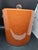 Plastic 1960s MCM Kraftware 3-Quart Spice Orange Ice Bucket For Sale - Image 7 of 7