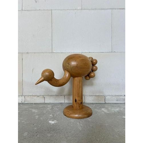 Large Wooden Ostrich from Kaija Aarikka, 1970s For Sale - Image 12 of 12