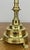 Vintage French Style Brass Gold Candleholders, Set of 2 For Sale - Image 6 of 18