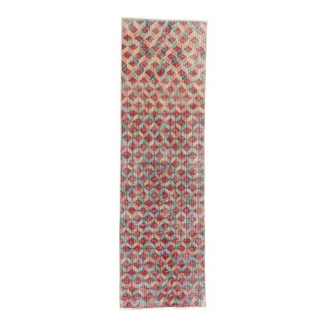 Zeki Muren Vintage Turkish Sivas Rug, 02'02 X 07'04 For Sale