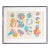 1969 “Discordant Shapes” Watercolor Painting by William Itter For Sale