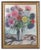 Janis Brekte, Aster Flowers, Watercolor on Paper, 1977 For Sale - Image 4 of 4