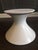 1970s Chromcraft White Tulip Fiberglass Coffee Table and End Table Set - 2 Pieces For Sale - Image 9 of 12