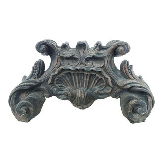 19th Century Steel Fragment in the Baroque Style, Italy For Sale