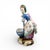 This large Limbach porcelain figure dates to the early 19th century and represents a standing woman leaning on a...