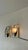 Set of two space-age sconces made with the iconic patented optical lenses in lead crystal, inlaid in a chrome-plated steel...