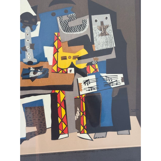 1960s Old Picasso Print - Framed For Sale - Image 10 of 10