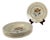 20th Century Sarreguemines Soup Plates with Floral Motif, 1920s, Set of 6 For Sale