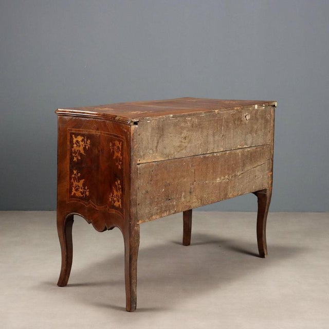 Baroque Walnut Chest of Drawers For Sale - Image 12 of 13