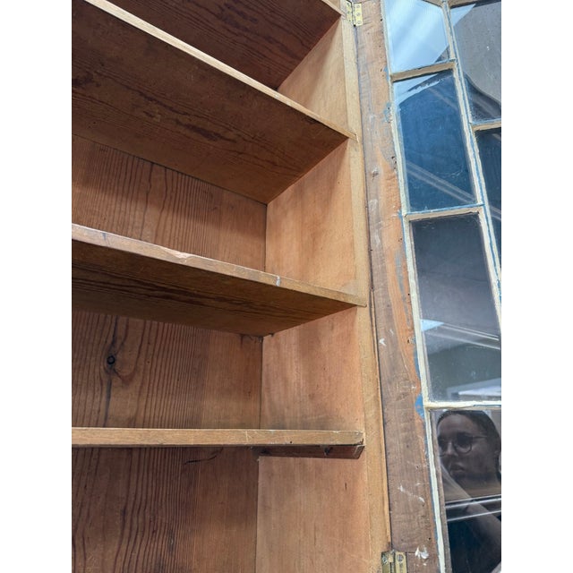 Wood Late 20th Century Monumental Custom Built Mahogany Bookcase For Sale - Image 7 of 16