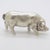 Vintage Italian Handmade Silver 800 Pig Figurine, Arezzo, 1970s For Sale - Image 4 of 11