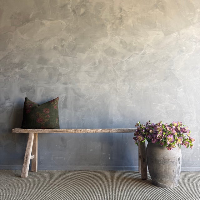 Skinny Benches Overall Size: 9″ D x 69″ W x 21″ H Between Legs: 49″ Leg Height: 19″ Seat Depth: 4.5″ Add sleek, natural...