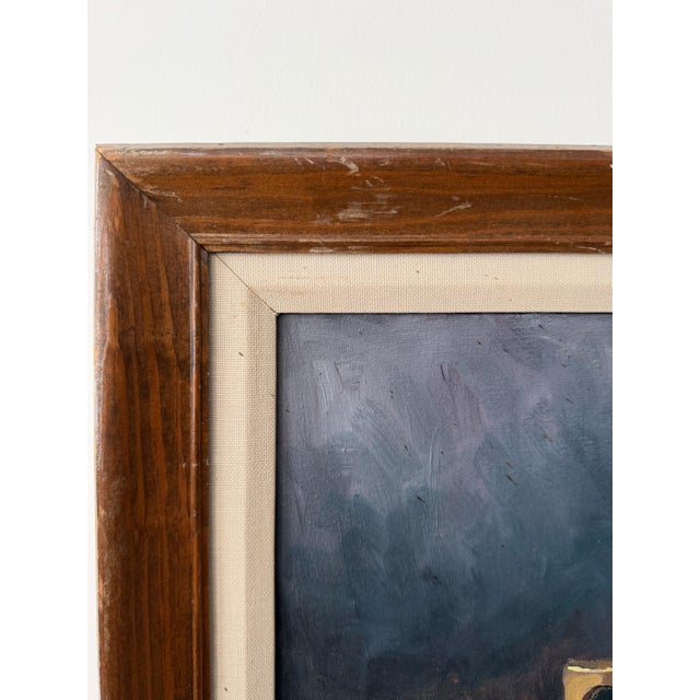 Oil on Canvas Still Life | Signed Marjorie Hodgson For Sale - Image 4 of 5