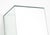 Mid Century Modern Pedestal Mirror Square Table Display Art Glass Rectangular For Sale - Image 10 of 12