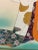 Mid-Century Japanese Silk Paintings by Ishikawa Kiyohiko - Framed - A Pair For Sale - Image 9 of 12